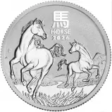 2026 Australian Year of the Horse 0.5 oz Silver Bullion Coin