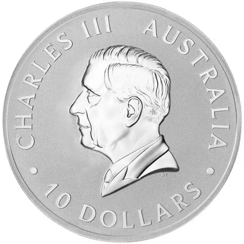 2026 Australian Silver Kookaburra 10 oz Bullion Coin obverse
