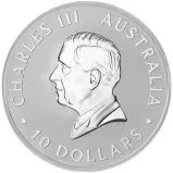 2026 Australian Silver Kookaburra 10 oz Bullion Coin obverse