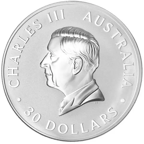 2026 Australian Silver Kookaburra 1 kg Bullion Coin obverse