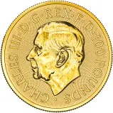 2026 Royal Arms 1 oz Gold Bullion Coin obverse