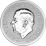 2026 Royal Arms 1 oz Silver Bullion Coin obverse