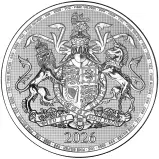 2026 Royal Arms 1 oz Silver Bullion Coin