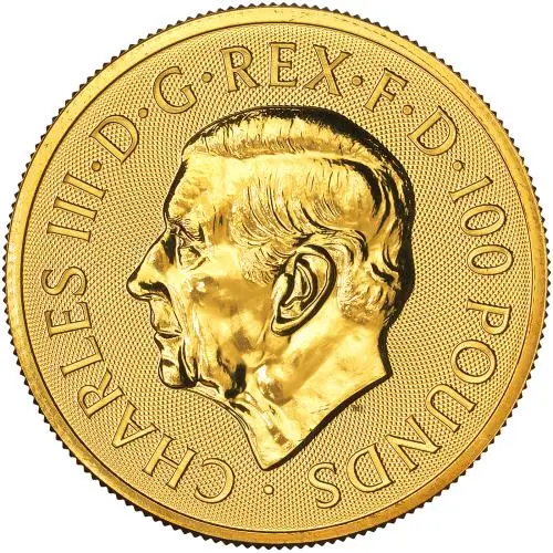 2026 Gold Britannia and Liberty 1 oz Bullion Coin obverse