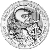 2026 Silver Britannia and Liberty 1 oz Bullion Coin