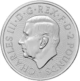 2026 Silver Britannia and Liberty 1 oz Bullion Coin trm image obverse