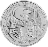 2026 Silver Britannia and Liberty 1 oz Bullion Coin