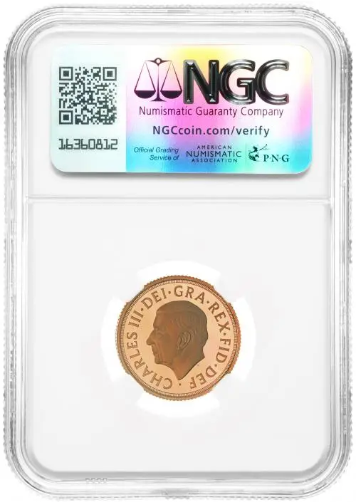 2022 Gold Proof Sovereign Memorial NGC - PF-69 ULTRA CAMEO obverse