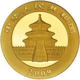 2009 Gold Panda 0.25 oz Coin Pre-Owned obverse