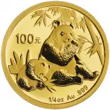 2007 Gold Panda 0.25 oz Coin - Pre-Owned