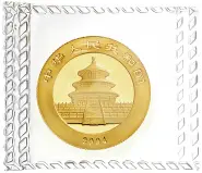 2004 Gold Bullion 0.25 Ounce Panda  Coin Single China People's Bank of China obverse