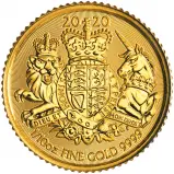 2020 Royal Arms 0.1 oz Gold Bullion Coin