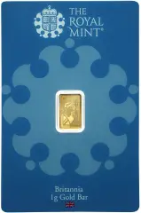1g Gold Britannia Bar Pre-Owned (Secure) Pre-Owned