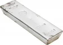 Heraeus 5 kilogram Silver Bullion Bar Side Image