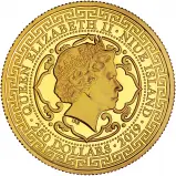 2019 East India Company Gold Proof 1 oz 'Japanese Trade Dollar' Coin obverse