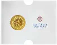 2019 East India Company Gold Proof 1 oz 'Japanese Trade Dollar' Coin reverse card