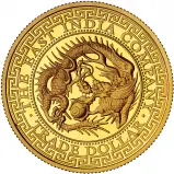 2019 East India Company Gold Proof 1 oz 'Japanese Trade Dollar' Coin