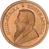2019 0.1 oz Gold Krugerrand Bullion Coin obverse