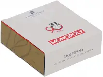 2025 Silver Proof Monopoly Coloured 50p Coin box