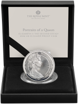 2026 Silver Proof Portraits of Elizabeth II Coin 2nd Effigy