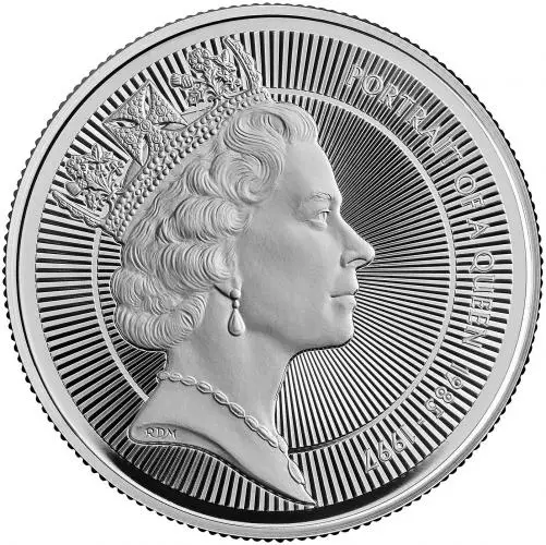 2026 Silver Proof 'Portraits of Queen Elizabeth II' £5 Coin - Third Effigy reverse trm