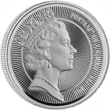 2026 Silver Proof 'Portraits of Queen Elizabeth II' £5 Coin - Third Effigy reverse trm 1