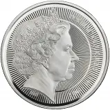 2026 Silver Proof 'Portraits of Queen Elizabeth II' £5 Coin - Fourth Effigy reverse trm