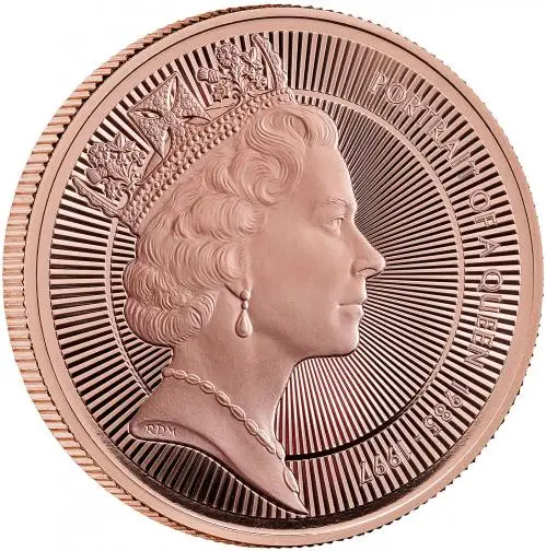 2026 Gold Proof 'Portraits of Queen Elizabeth II' £5 Coin - Third Effigy reverse trm 1