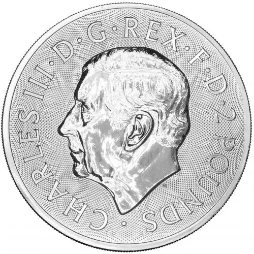 2025 James Bond of the 1990s 1 oz Silver Coin obverse chards