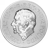 2025 James Bond of the 1990s 1 oz Silver Coin obverse chards