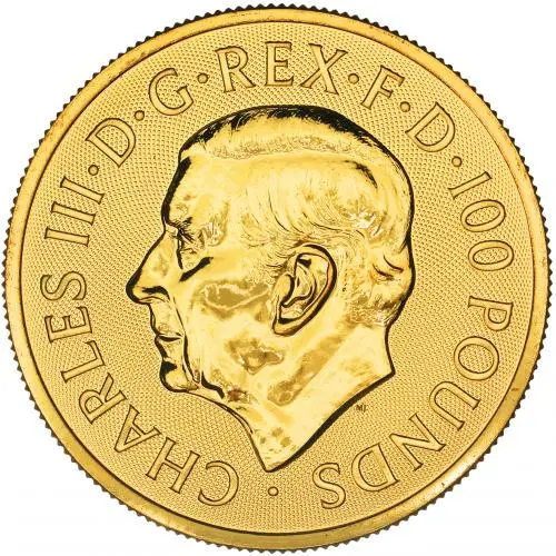 2026 Tudor Beasts 'Queen's Lion' 1 oz Gold Coin obverse