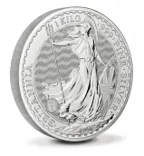 Best Value Silver Britannia 1kg Coin Pre-Owned
