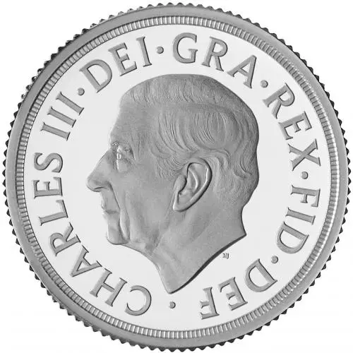 2026 Silver Proof Sovereign Coin obverse