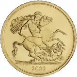2026 Gold BU Quintuple Sovereign Coin