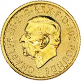 2025 Gothic Horror: Count Dracula 1 oz Gold Bullion Coin obverse