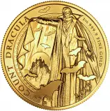2025 Gothic Horror: Count Dracula 1 oz Gold Bullion Coin