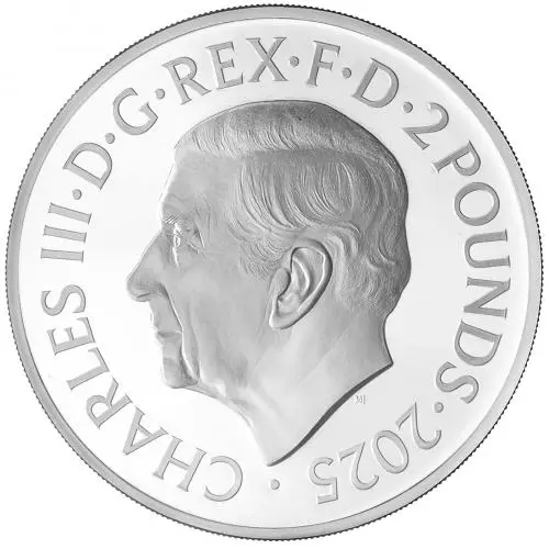 2025 Freddie Mercury 'Music Legends' 1 oz Silver Proof Coin obverse