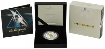 2025 Freddie Mercury 'Music Legends' 1 oz Silver Proof Coin