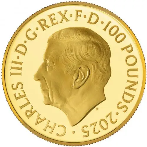 2025 Freddie Mercury 'Music Legends' 1 oz Gold Proof Coin obverse