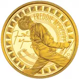 2025 Freddie Mercury 'Music Legends' 1 oz Gold Proof Coin reverse