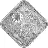 Britannia and Liberty 1 oz Silver Bullion Bar obverse