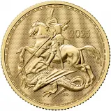 2025 St George and the Dragon 0.25 oz Gold Bullion Coin
