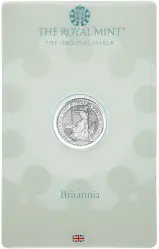 2025 Platinum Britannia 0.1 oz Bullion Coin - Pre-Owned
