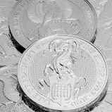 Our Choice Queen's Beasts 10 oz Silver Coins Pre-Owned dates may vary 2