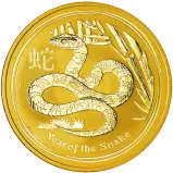 2013 Australian Year of the Snake 10 oz Gold Bullion Coin - Pre-Owned