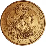 2010 1 oz Gold Britannia Bullion Coin