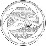 2026 James Bond of the 2010s 1 oz Silver Bullion Coin