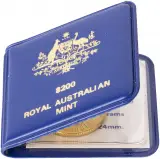 1980 Gold Koala Australian Dollar $200 Coin Australia obverse in wallet