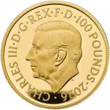 2026 The Angel Gold Proof 1oz Coin Obverse TRM imagery