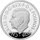 2026 The Angel Silver Proof 1 oz Coin Obverse TRM image